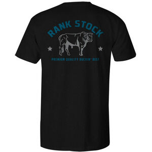 Charbray Black Grey Blue Rank Stock Logo T shirt